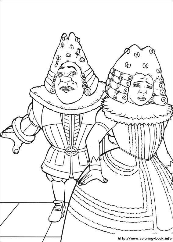 Shrek the Third coloring picture